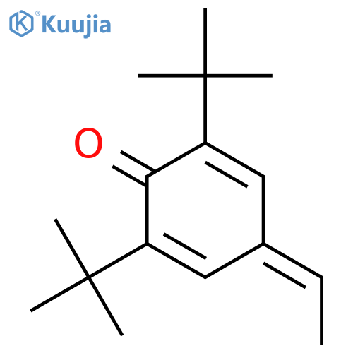 2,6-Bis(1,1-dimethylethyl)-4-ethylidene-2,5-cyclohexadien-1-one structure