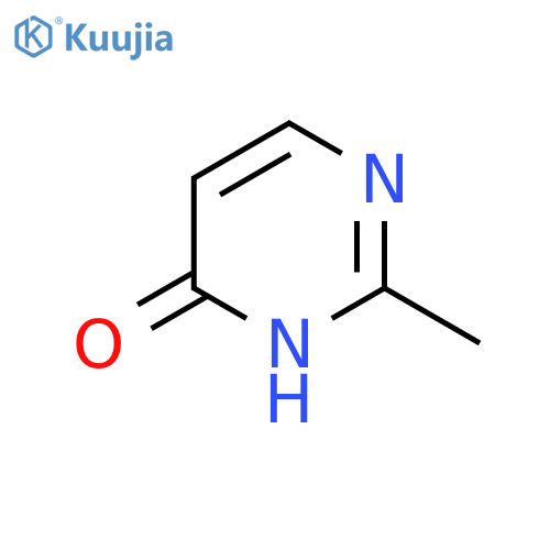 2-methylpyrimidin-4-ol structure