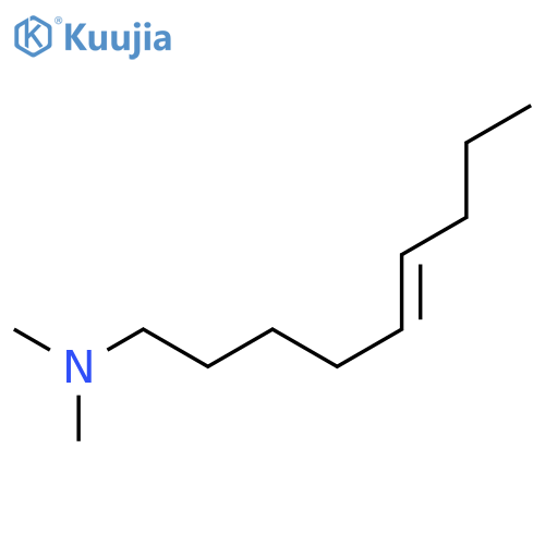 5-Nonen-1-amine, N,N-dimethyl-, (E)- structure