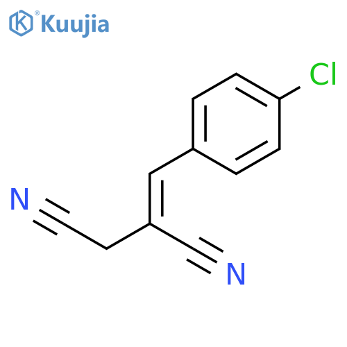 BUTANEDINITRILE, [(4-CHLOROPHENYL)METHYLENE]-, (Z)- structure