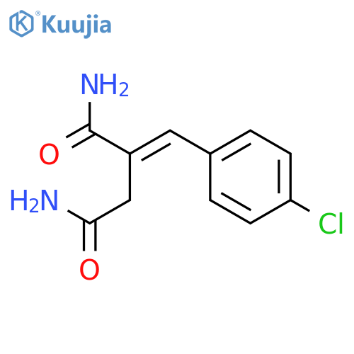 Butanediamide, 2-[(4-chlorophenyl)methylene]-, (E)- structure