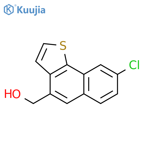 Naphtho[1,2-b]thiophene-4-methanol, 8-chloro- structure