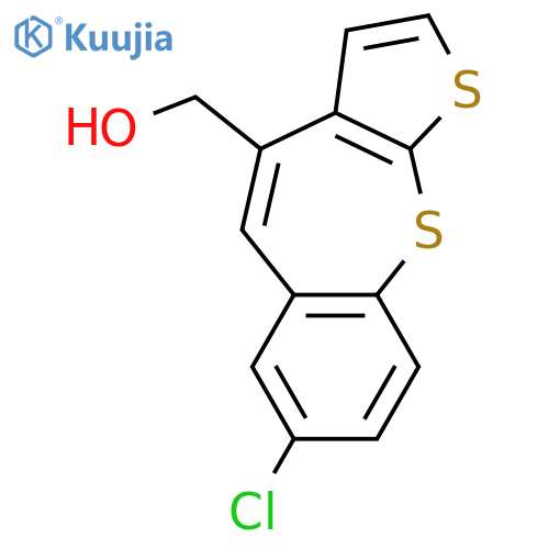 THIENO[2,3-B][1]BENZOTHIEPIN-4-METHANOL, 7-CHLORO- structure