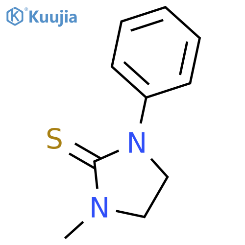2-Imidazolidinethione, 1-methyl-3-phenyl- structure