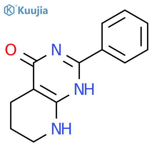 PYRIDO[2,3-D]PYRIMIDIN-4(1H)-ONE, 5,6,7,8-TETRAHYDRO-2-PHENYL- structure