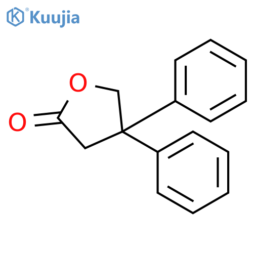 2(3H)-Furanone, dihydro-4,4-diphenyl- structure