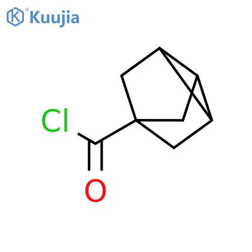tricyclo[2.2.1.02,6]heptane-4-carbonyl chloride (9ci) structure