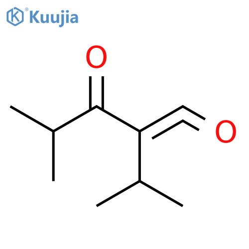 1-PENTENE-1,3-DIONE, 4-METHYL-2-(1-METHYLETHYL)- structure