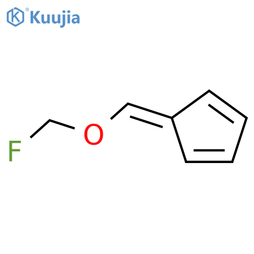 1,3-CYCLOPENTADIENE, 5-(FLUOROMETHOXYMETHYLENE)- structure