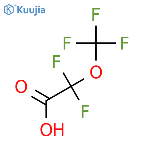 2,2-difluoro-2-(trifluoromethoxy)acetic acid structure