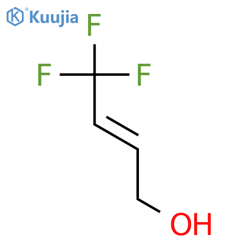 4,4,4-trifluorobut-2-en-1-ol structure
