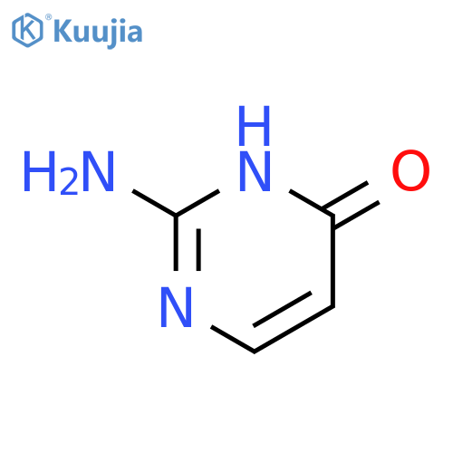 2-amino-4-hydroxypyrimidine structure