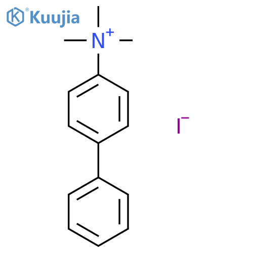 [1,1'-Biphenyl]-4-aminium, N,N,N-trimethyl-, iodide structure