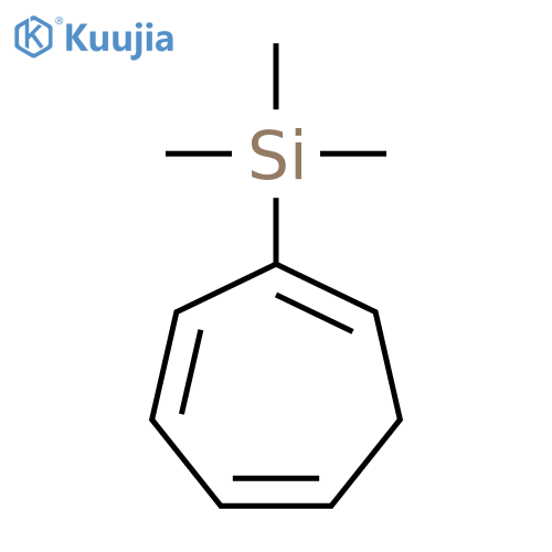 Silane, 1,4,6-cycloheptatrien-1-yltrimethyl- structure