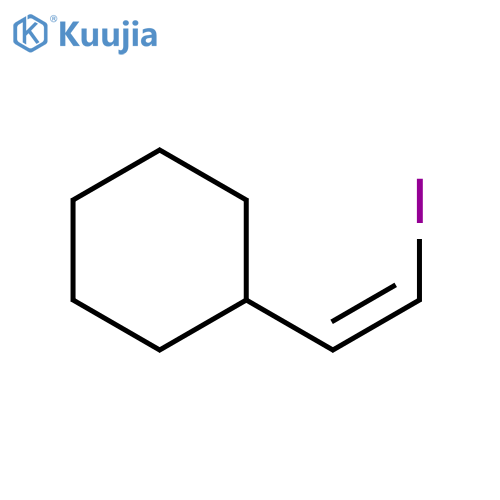 Cyclohexane, [(1Z)-2-iodoethenyl]- structure