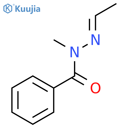 Benzoic acid, ethylidenemethylhydrazide structure