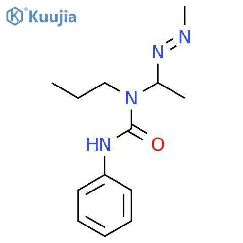 Urea, N-[1-(methylazo)ethyl]-N'-phenyl-N-propyl- structure