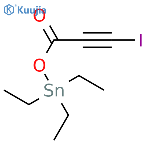 Stannane, triethyl[(3-iodo-1-oxo-2-propynyl)oxy]- structure