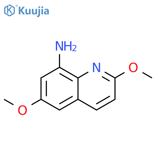 2,6-dimethoxyquinolin-8-amine structure