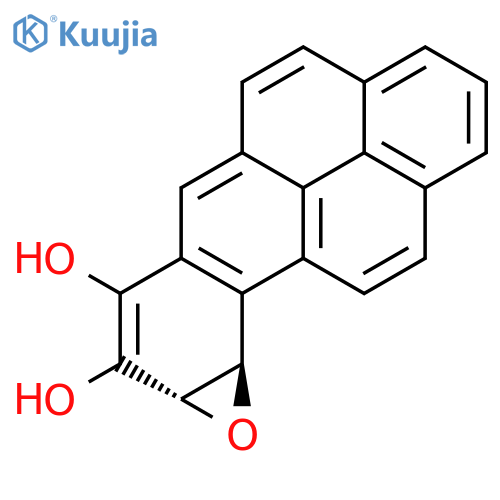 Benzo[10,11]chryseno[3,4-b]oxirene-7,8-diol, 8a,9a-dihydro-, trans- structure