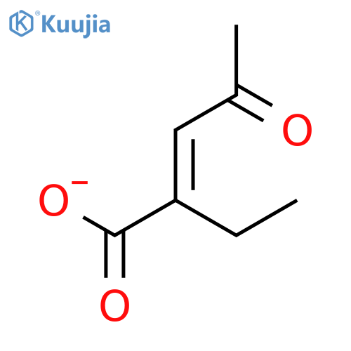 2-Pentenoic acid,4-oxo-, ethyl ester structure