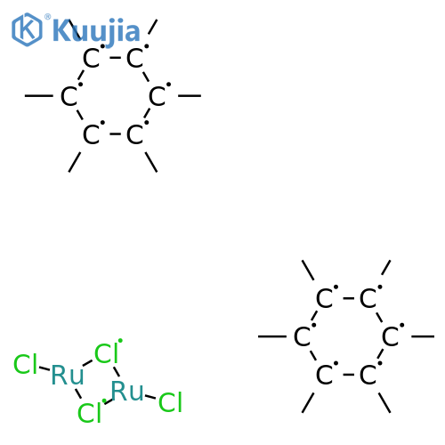 Dichloro(hexamethylbenzene)ruthenium(II) Dimer structure