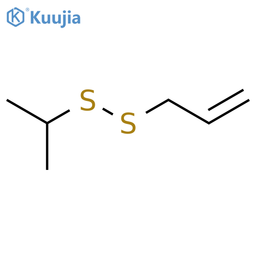 6-Methyl-4,5-dithia-1-heptene structure