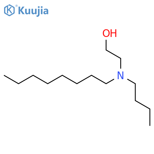 ETHANOL, 2-(BUTYLOCTYLAMINO)- structure