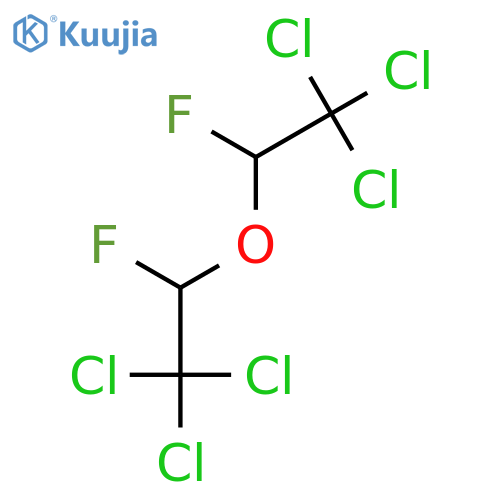 ETHANE, 1,1'-OXYBIS[2,2,2-TRICHLORO-1-FLUORO- structure