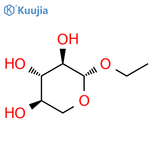 Ethyl b-D-xylopyranoside structure