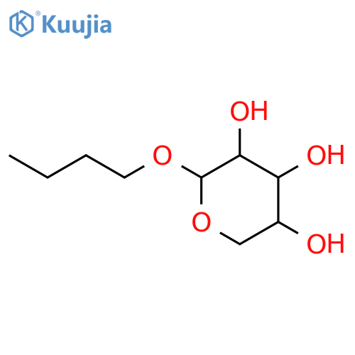 β-D-Xylopyranoside, butyl structure