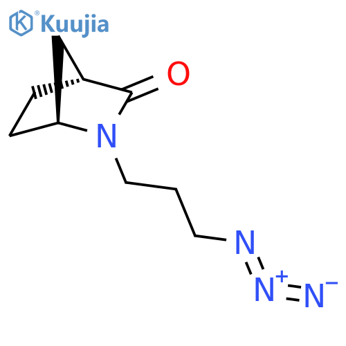 2-AZABICYCLO[2.2.1]HEPTAN-3-ONE, 2-(3-AZIDOPROPYL)-, (1S,4R)- structure