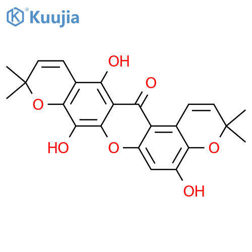Thwaitesixanthone; 5,8-Dihydroxy structure