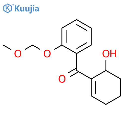 Methanone, (6-hydroxy-1-cyclohexen-1-yl)[2-(methoxymethoxy)phenyl]- structure
