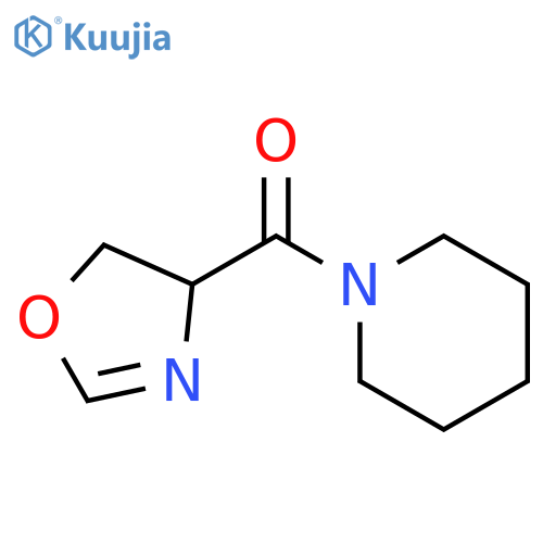 PIPERIDINE, 1-[(4,5-DIHYDRO-4-OXAZOLYL)CARBONYL]- structure