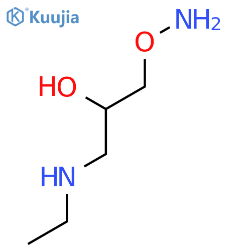 2-Propanol, 1-(aminooxy)-3-(ethylamino)- structure
