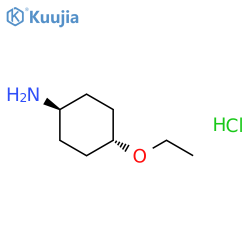 CYCLOHEXANAMINE, 4-ETHOXY-, HYDROCHLORIDE, TRANS- structure