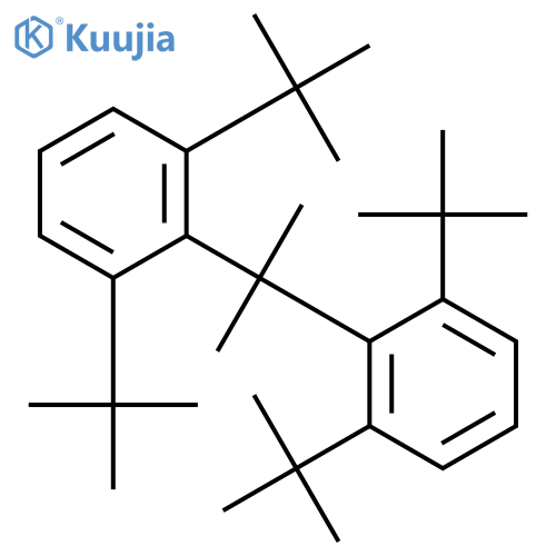 BENZENE, 1,1'-(1-METHYLETHYLIDENE)BIS[2,6-BIS(1,1-DIMETHYLETHYL)- structure