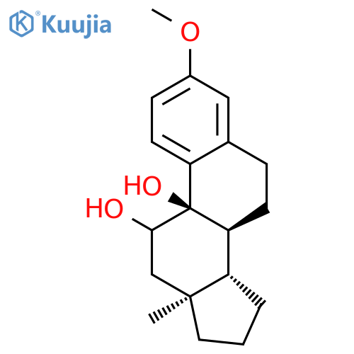 ESTRA-1,3,5(10)-TRIENE-9,11-DIOL, 3-METHOXY- structure