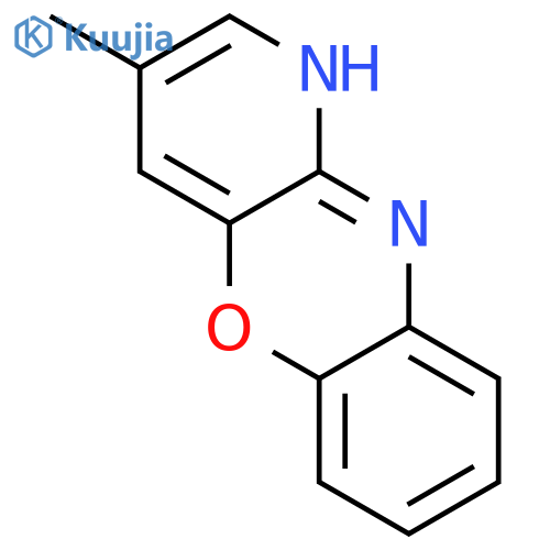1H-Pyrido[3,2-b][1,4]benzoxazine, 3-methyl- structure