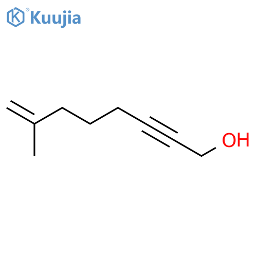 7-OCTEN-2-YN-1-OL, 7-METHYL- structure