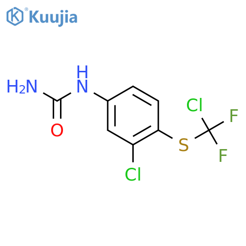 Urea, [3-chloro-4-[(chlorodifluoromethyl)thio]phenyl]- structure