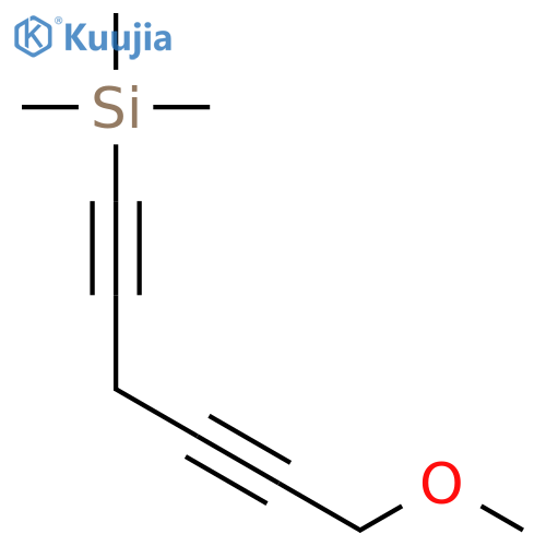 SILANE, (6-METHOXY-1,4-HEXADIYNYL)TRIMETHYL- structure