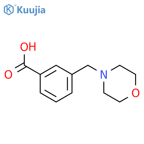 3-(Morpholinomethyl)benzoic Acid structure