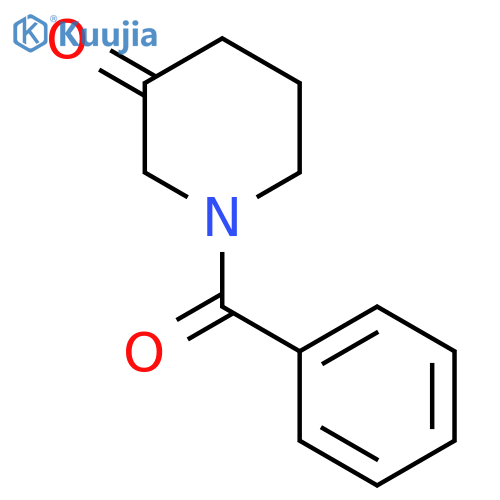 1-Benzoylpiperidin-3-one structure