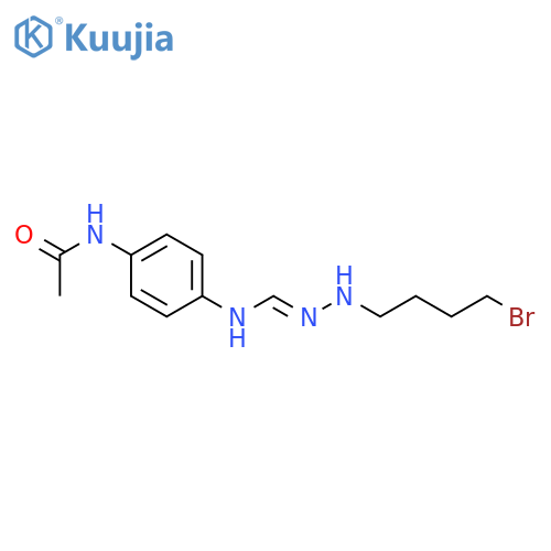 Acetamide, N-[4-[[[(4-bromobutyl)amino]iminomethyl]amino]phenyl]- structure