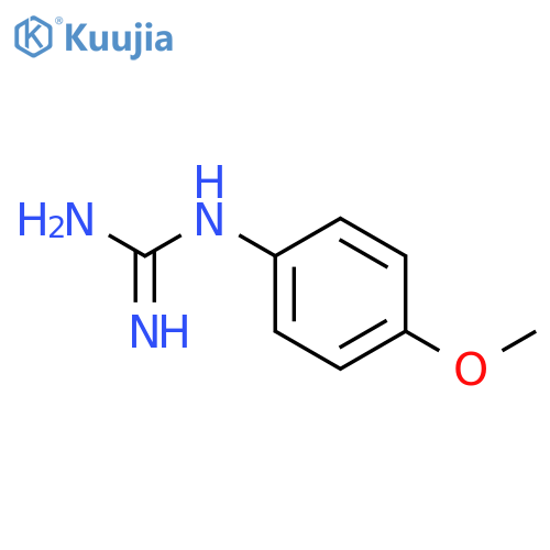 1-(4-Methoxyphenyl)guanidine structure
