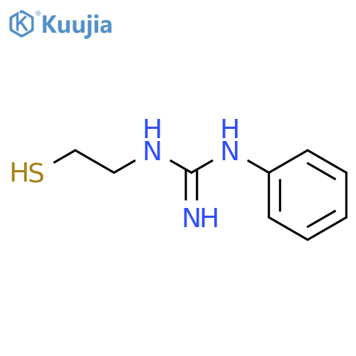 Guanidine, N-(2-mercaptoethyl)-N'-phenyl- structure