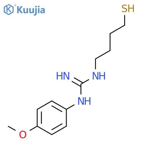 GUANIDINE, N-(4-MERCAPTOBUTYL)-N'-(4-METHOXYPHENYL)- structure