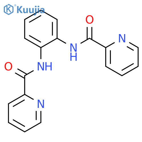 2-PYRIDINECARBOXAMIDE, N,N'-1,2-PHENYLENEBIS- structure